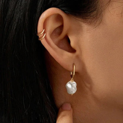 [Echo Fine]Denise Freshwater Pearl Earrings