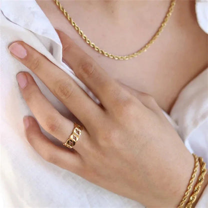 [Echo Fine]Leah Gold Ring