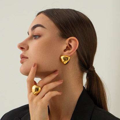 [Echo Fine]Reagan Gold Earrings