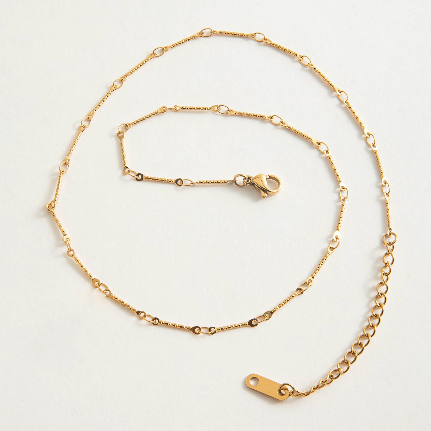 [Echo Fine]Amy Linked Chain Gold Necklace