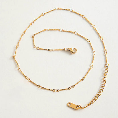 [Echo Fine]Amy Linked Chain Gold Necklace
