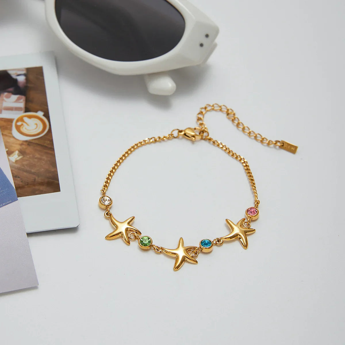 [Echo Fine]Kristine Golden Starfish Bracelet