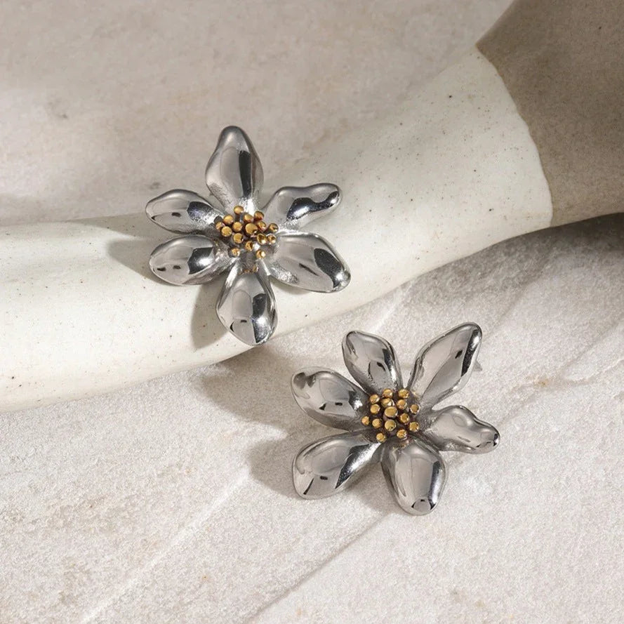 [Echo Fine]Cadence Gold Earrings