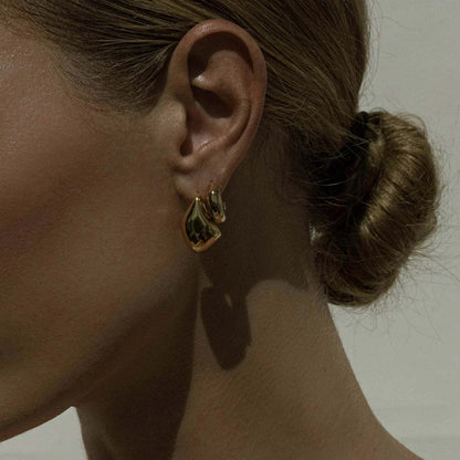 [Echo Fine]Selena Gold Earrings