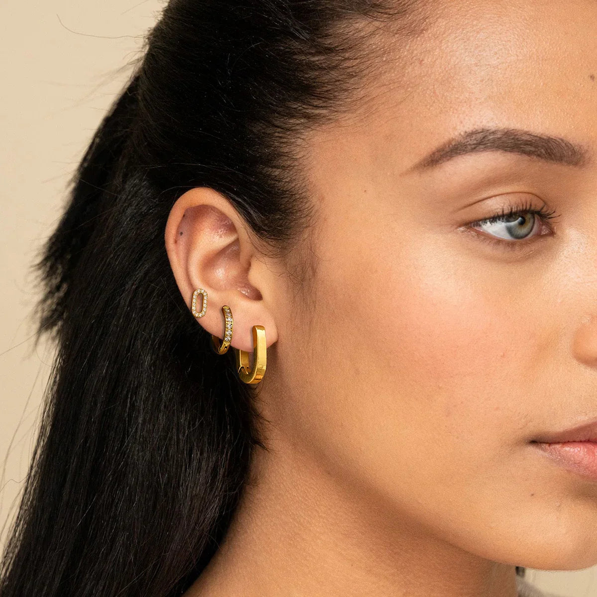 [Echo Fine]Ryleigh Diamond Hoop Bundle