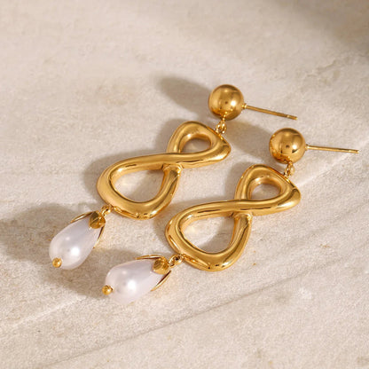 [Echo Fine]Kaylee Freshwater Pearl Earrings