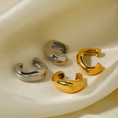 [Echo Fine]Fabienne Gold Ear Cuffs