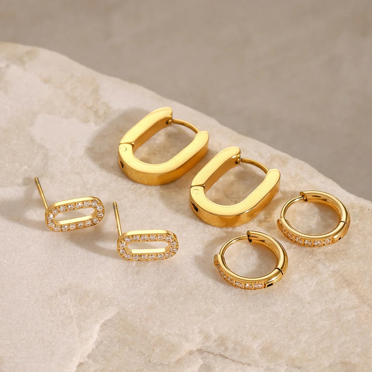 [Echo Fine]Ryleigh Diamond Hoop Bundle