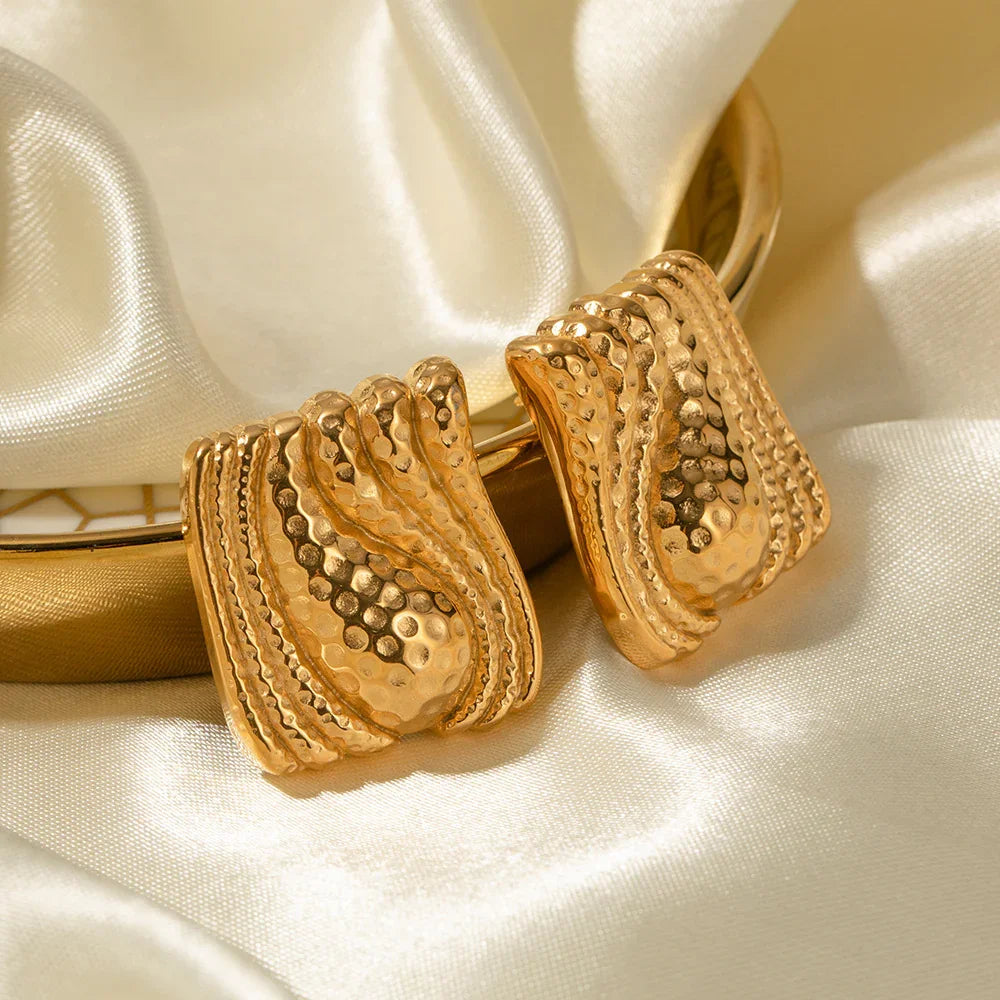 [Echo Fine]Marigold Gold Earrings