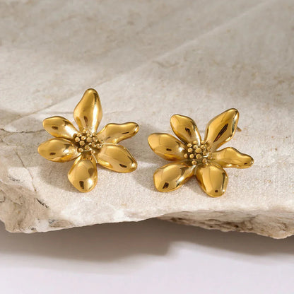 [Echo Fine]Cadence Gold Earrings