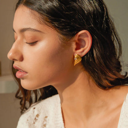 [Echo Fine]Thalia Gold Earrings