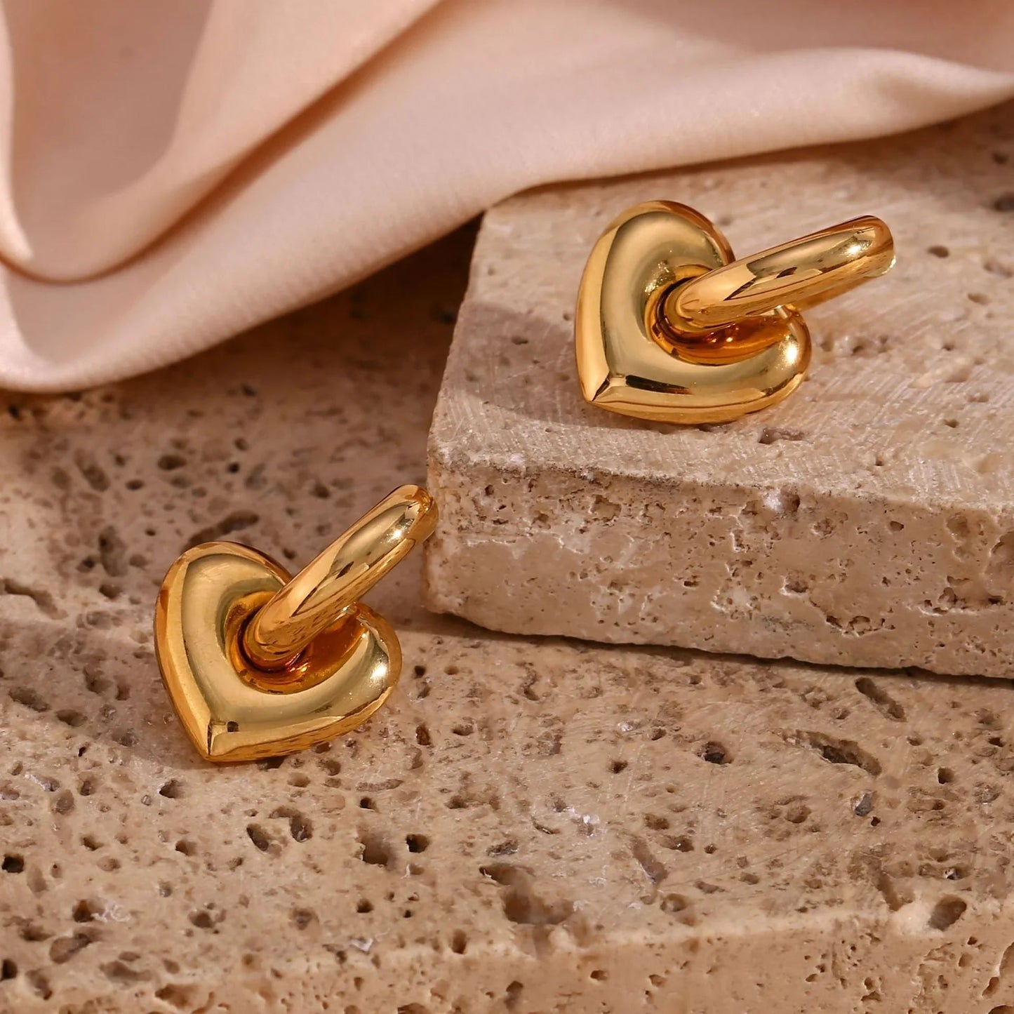 [Echo Fine]Aria's Arrow Gold Earrings