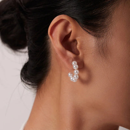 [Echo Fine]Nina Pearl Earrings