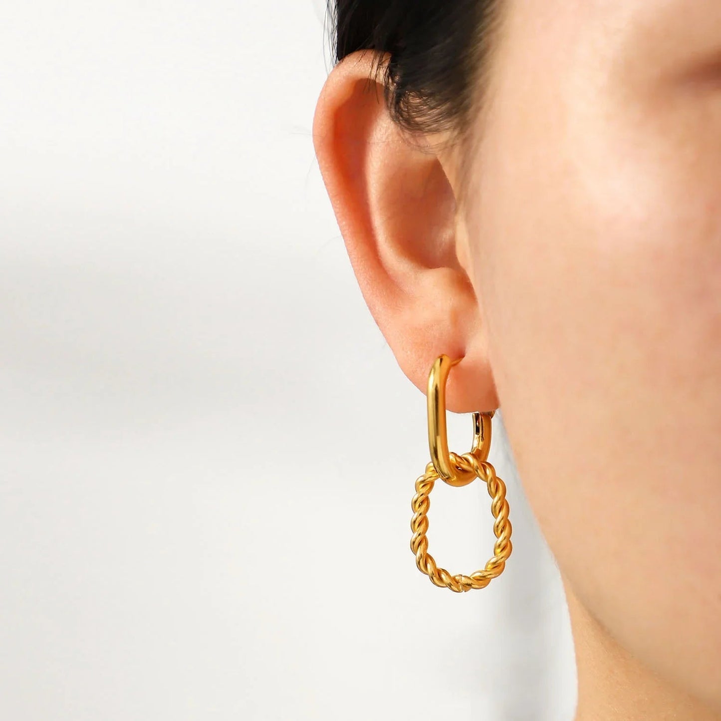 [Echo Fine]Skadi Gold Earrings