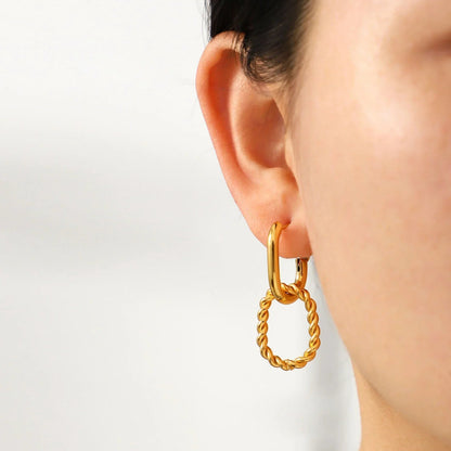 [Echo Fine]Skadi Gold Earrings