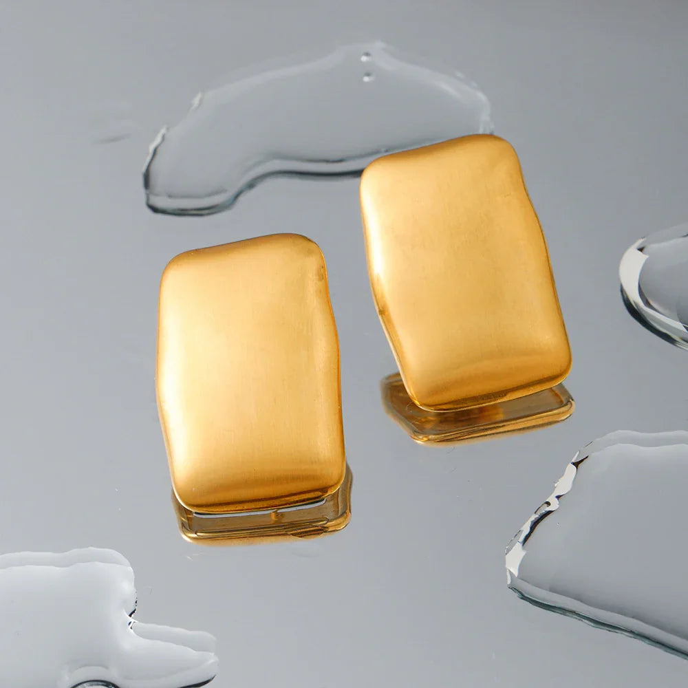 [Echo Fine]Olive Gold Earrings