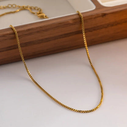 [Echo Fine]Geordyn Gold Chain Necklace