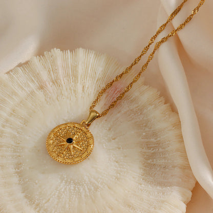 [Echo Fine]Ellie Compass Necklace