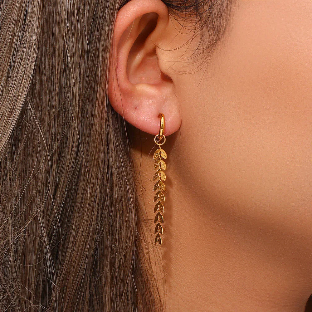 [Echo Fine]Faith Fishtail Earrings