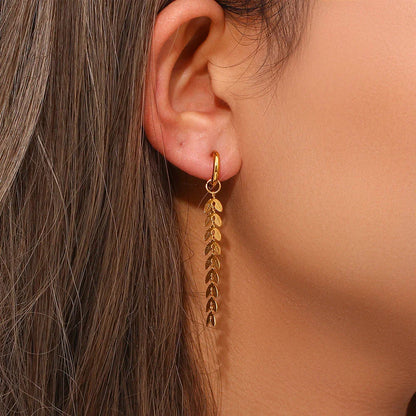[Echo Fine]Faith Fishtail Earrings