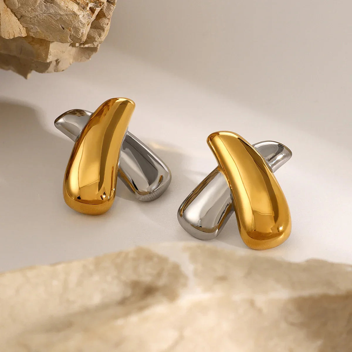 [Echo Fine]Catarina Gold Earrings