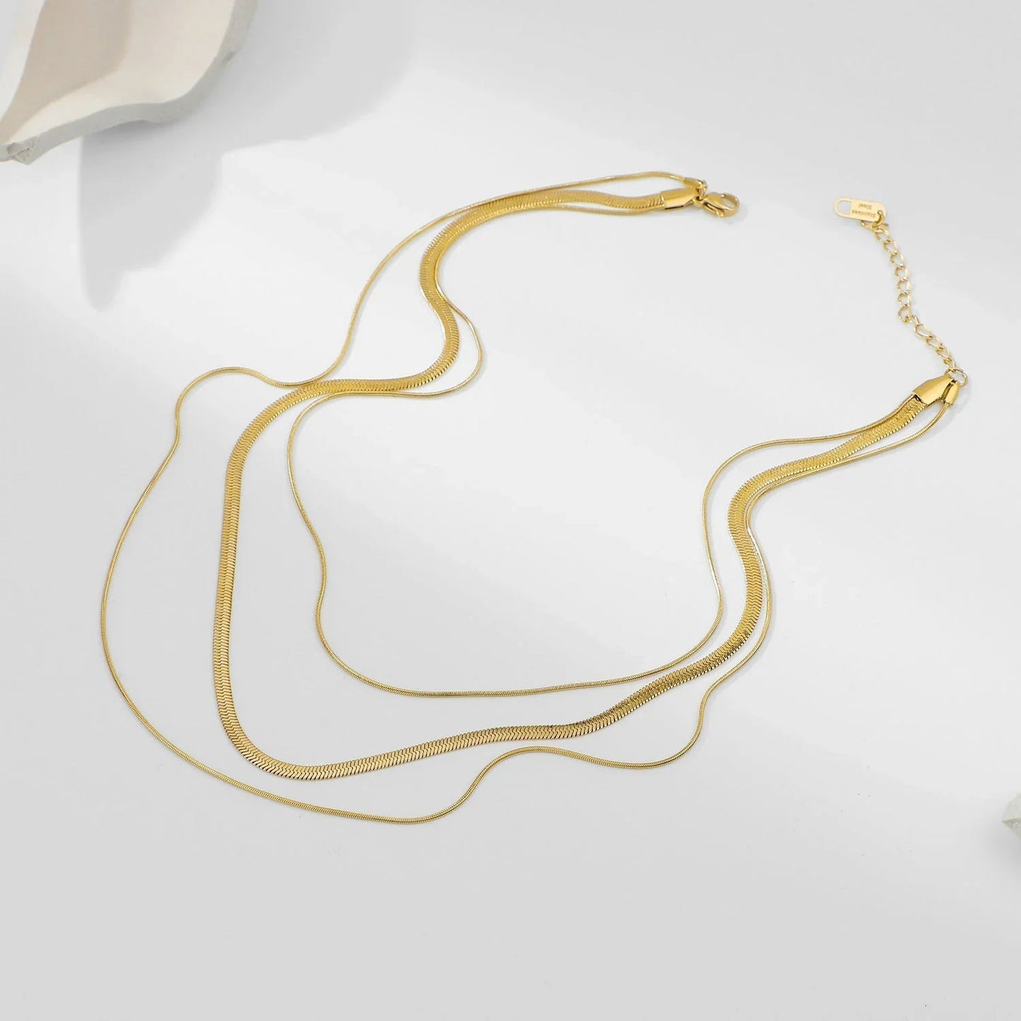 [Echo Fine]Zafina Gold Necklace
