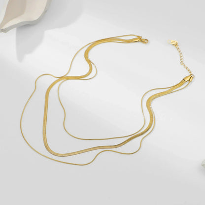 [Echo Fine]Zafina Gold Necklace