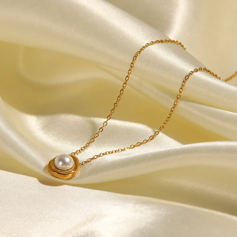 [Echo Fine]Nancy Freshwater Pearl Necklace
