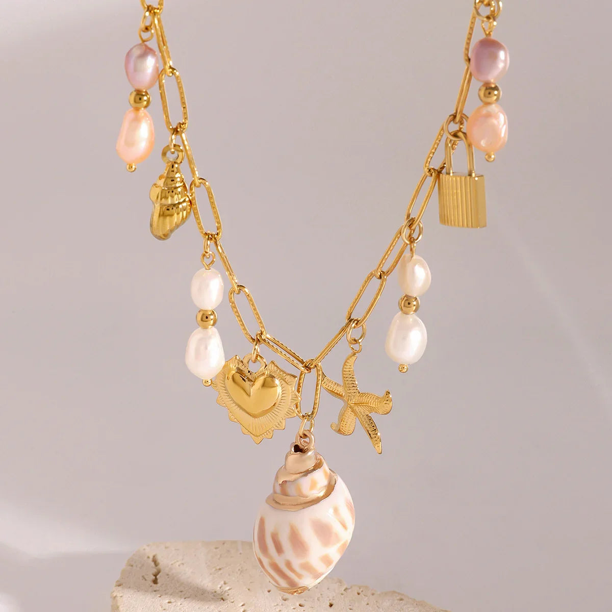 [Echo Fine]Pacific Freshwater Pearl Necklace