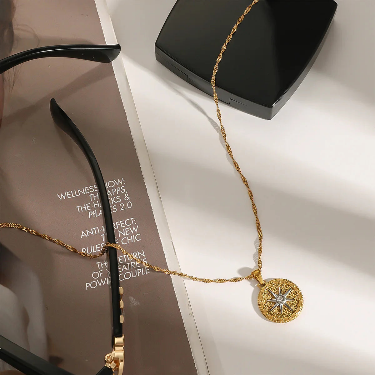 [Echo Fine]Parker Gold Star Pendant