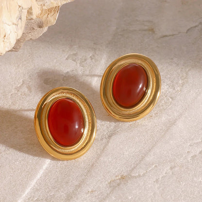 [Echo Fine]Fresca Gemstone Earrings