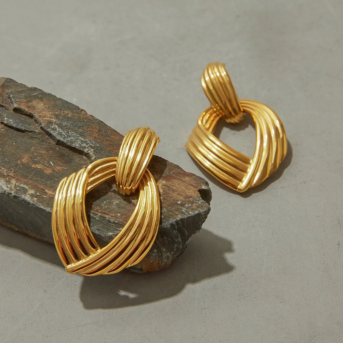 [Echo Fine]Selma Gold Knot Earrings
