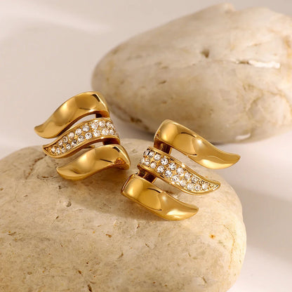 [Echo Fine]Charmaine Gold Earrings