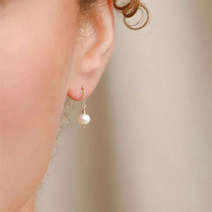 [Echo Fine]Dorothy Pearl Earrings