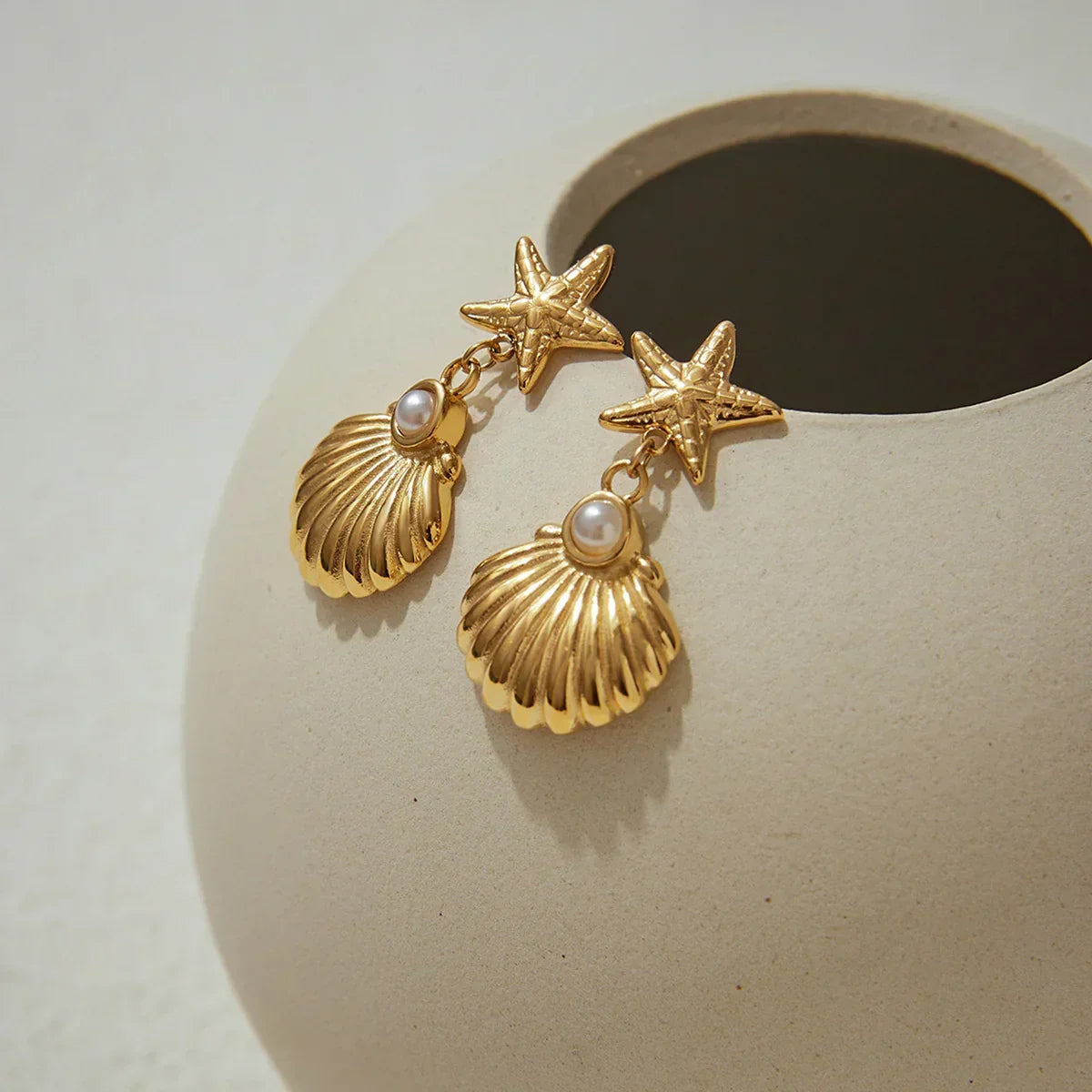 [Echo Fine]Bernadette Freshwater Pearl Earrings