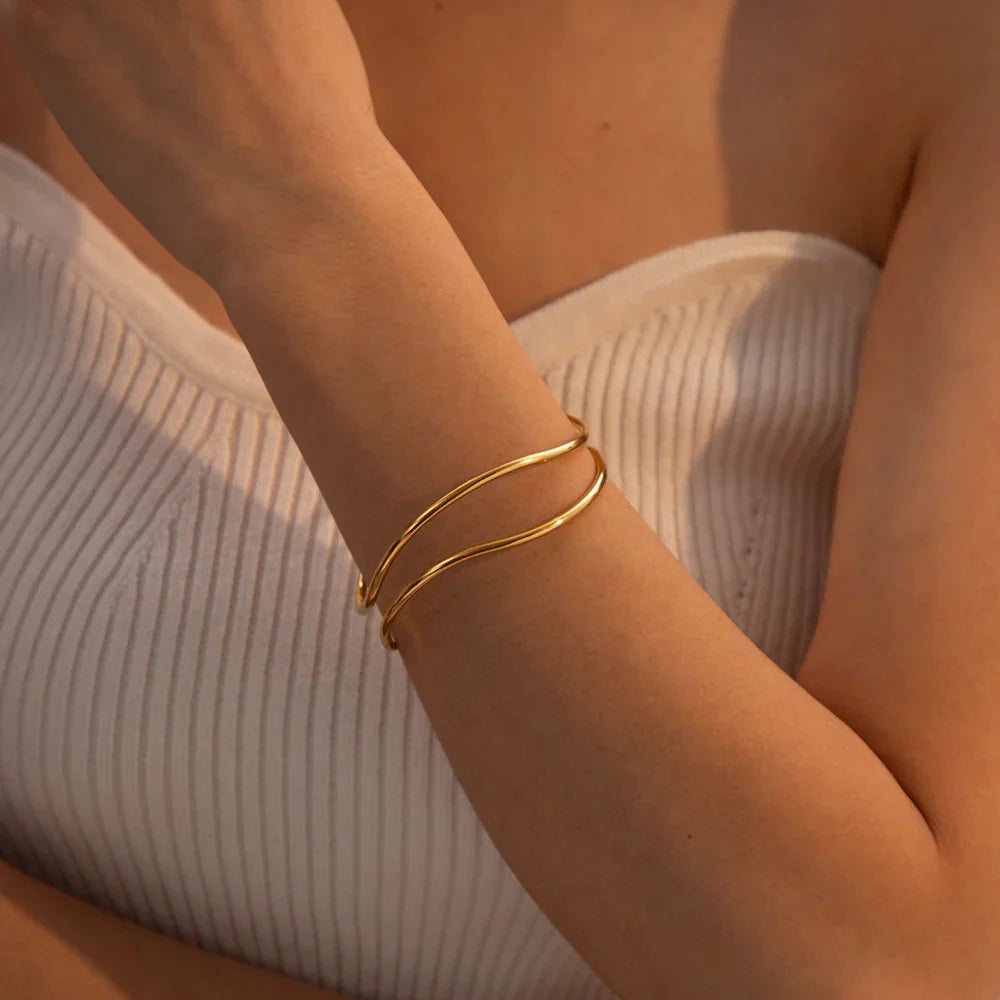 [Echo Fine]Dakota Gold Bracelet