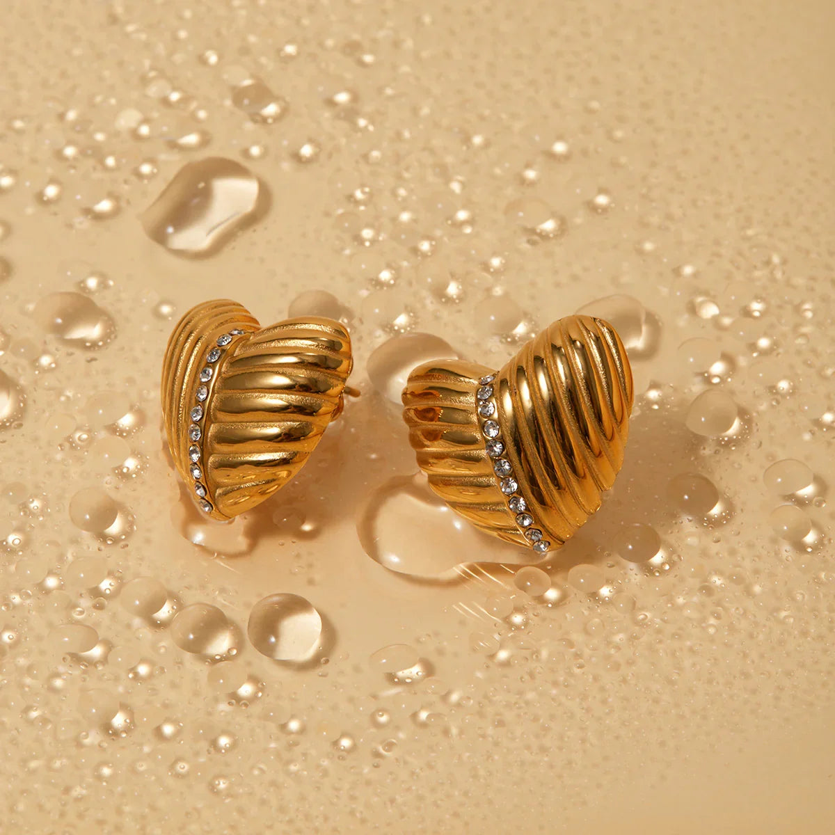 [Echo Fine]Selene Gold Earrings