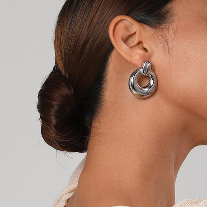 [Echo Fine]Lillian Silver Earrings