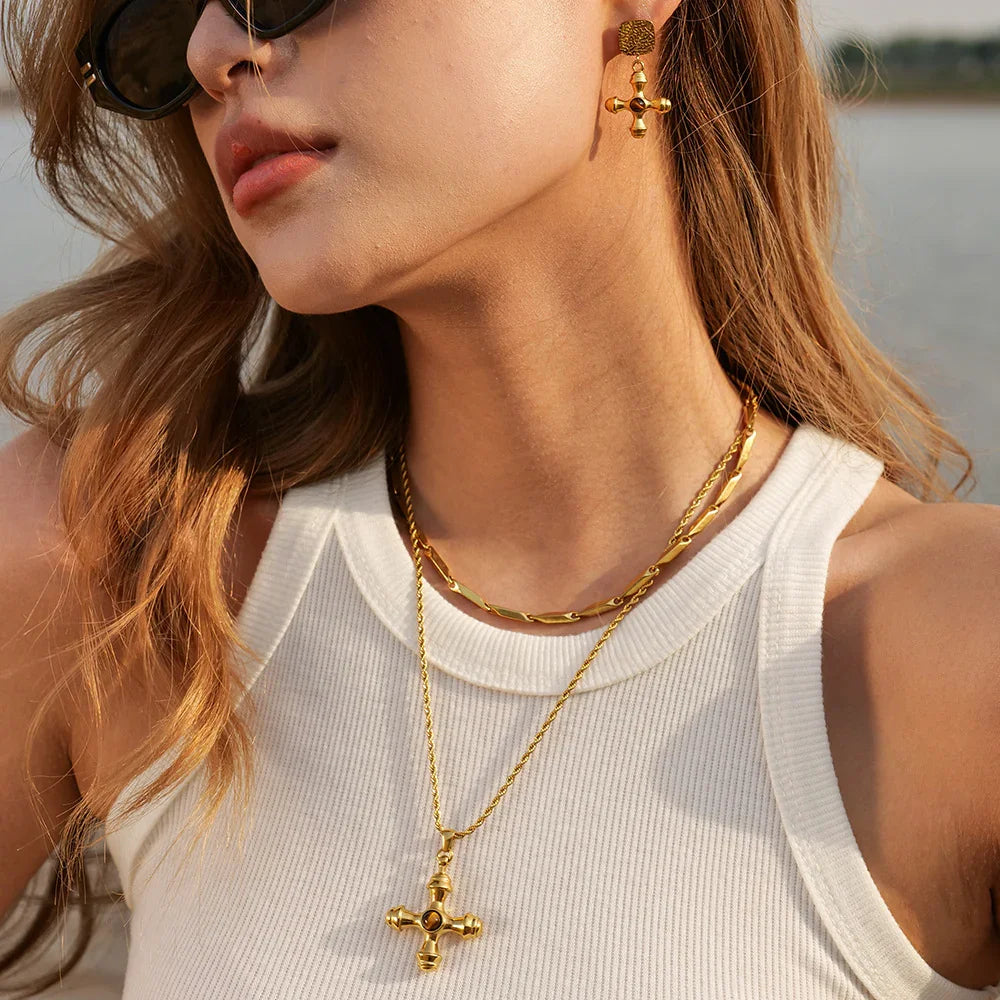 [Echo Fine]Della Gold Necklace