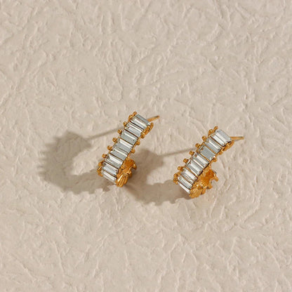 [Echo Fine]Agnes Diamond Earrings