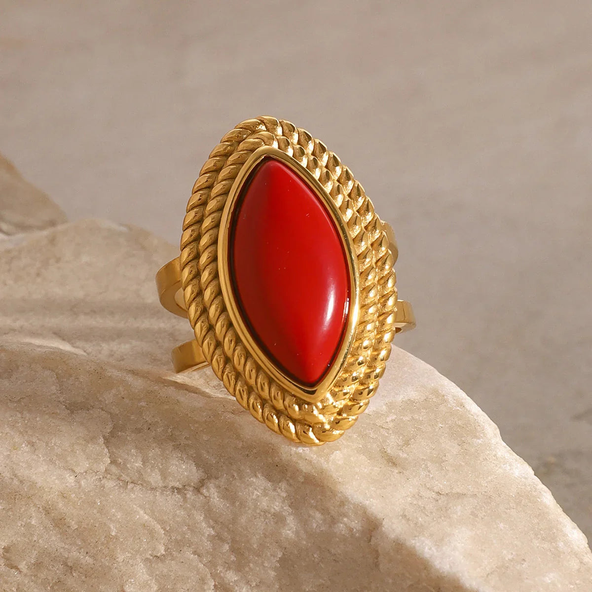 [Echo Fine]Heidi Marquise Gold Ring