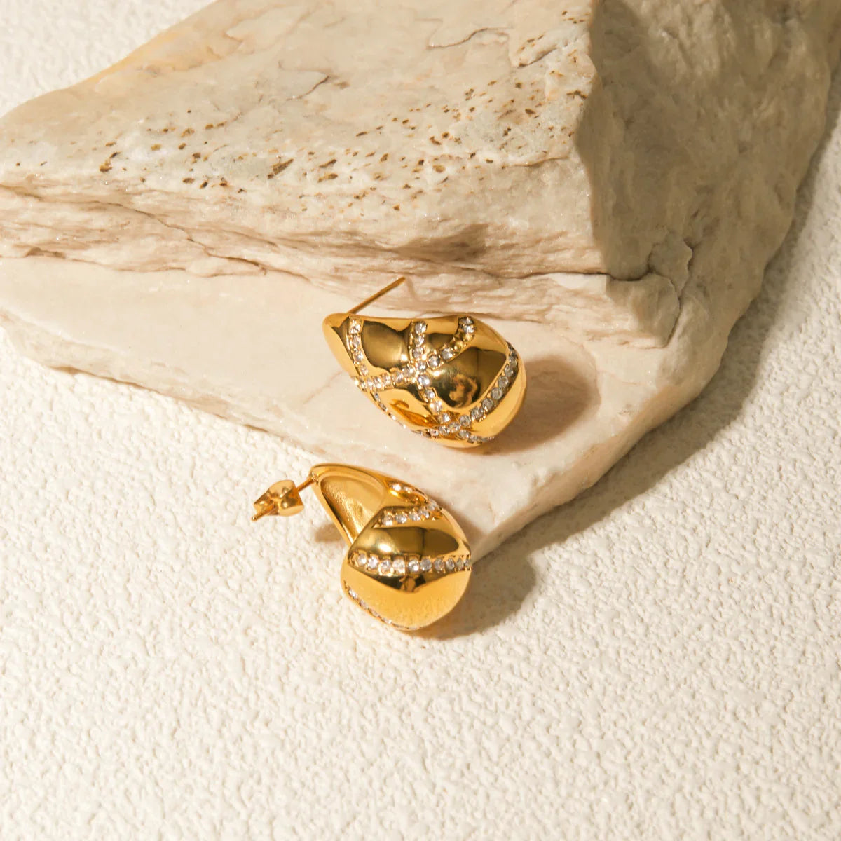 [Echo Fine]Linnea Gold Earrings