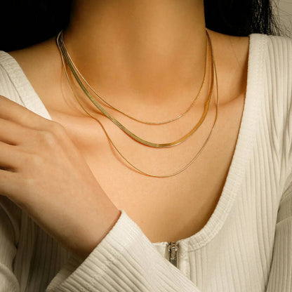 [Echo Fine]Zafina Gold Necklace