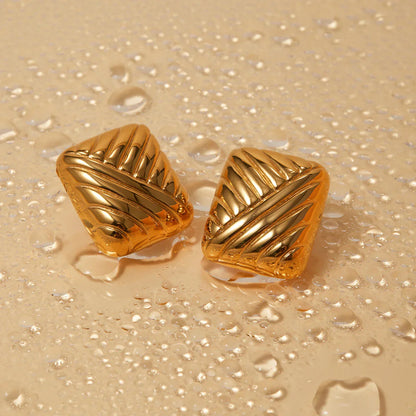 [Echo Fine]Inez Gold Earrings