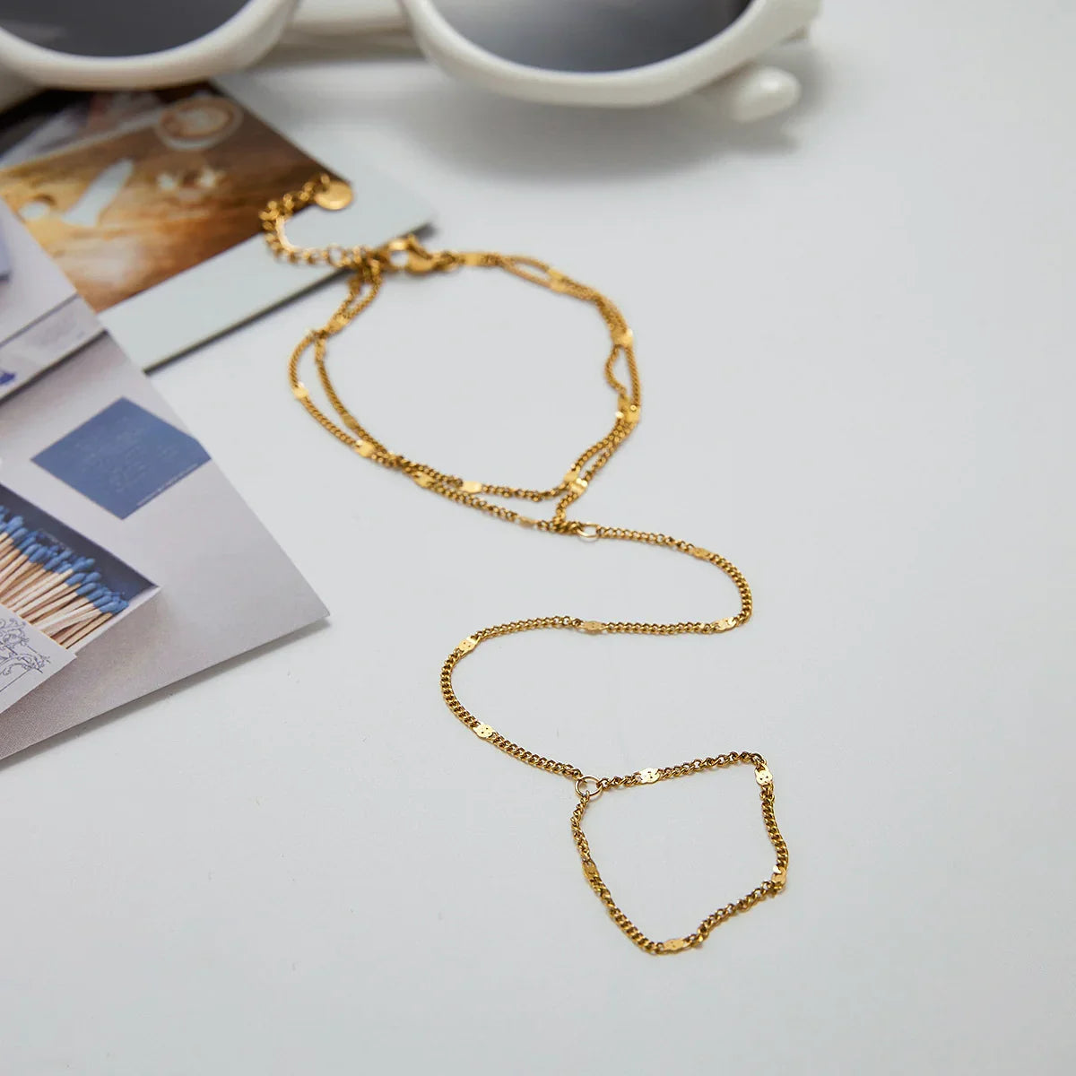 [Echo Fine]Mimi Golden Hand Chain