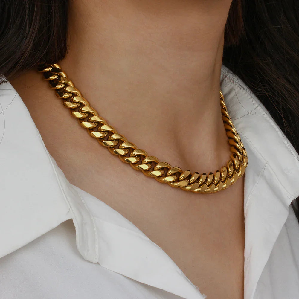 [Echo Fine]Gianna Chunky Chain Necklace