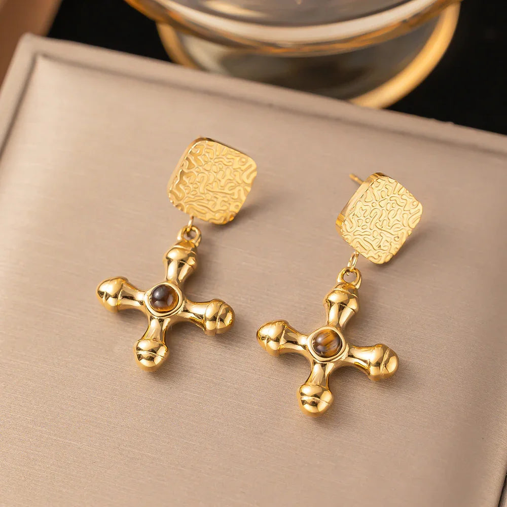 [Echo Fine]Della Gold Earrings
