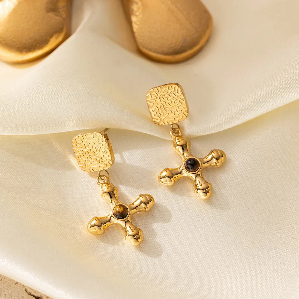 [Echo Fine]Della Gold Earrings