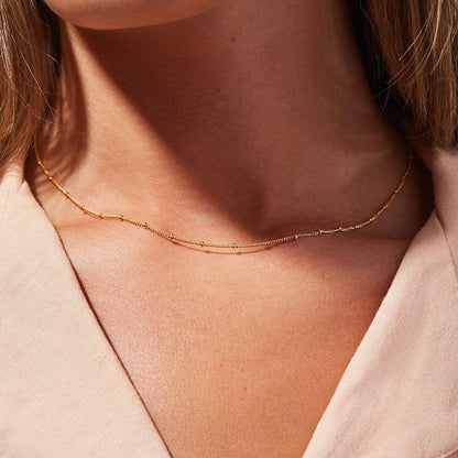 [Echo Fine]Julia Gold Chain Necklace