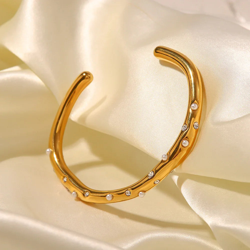 [Echo Fine]Corisande Gold Bangle